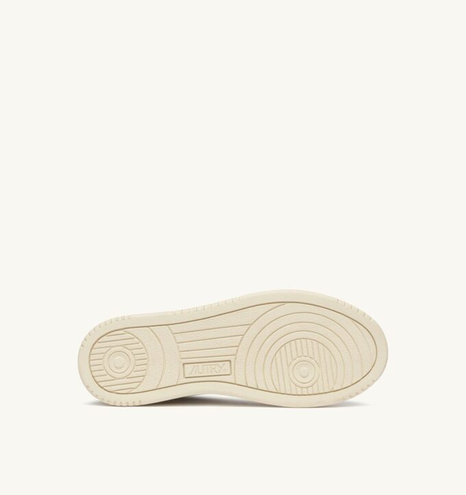 BASKETS MEDALIST MID EN NAPPA BLANC SUPER SOFT