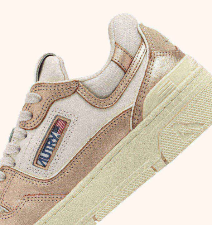 CLC LOW SNEAKERS IN LEATHER COLOR COPPER CLC LOW SNEAKERS IN LEATHER COLOR COPPER