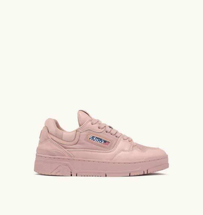 CLC LOW SNEAKERS IN PEACH WHIP LEATHER CLC LOW SNEAKERS IN PEACH WHIP LEATHER