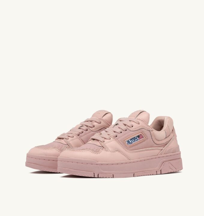 CLC LOW SNEAKERS IN PEACH WHIP LEATHER CLC LOW SNEAKERS IN PEACH WHIP LEATHER