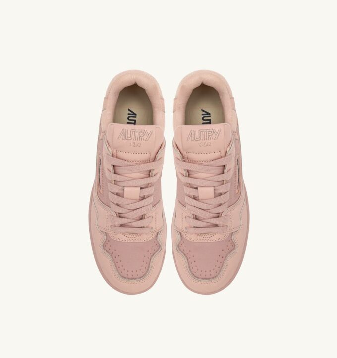 CLC LOW SNEAKERS IN PEACH WHIP LEATHER CLC LOW SNEAKERS IN PEACH WHIP LEATHER