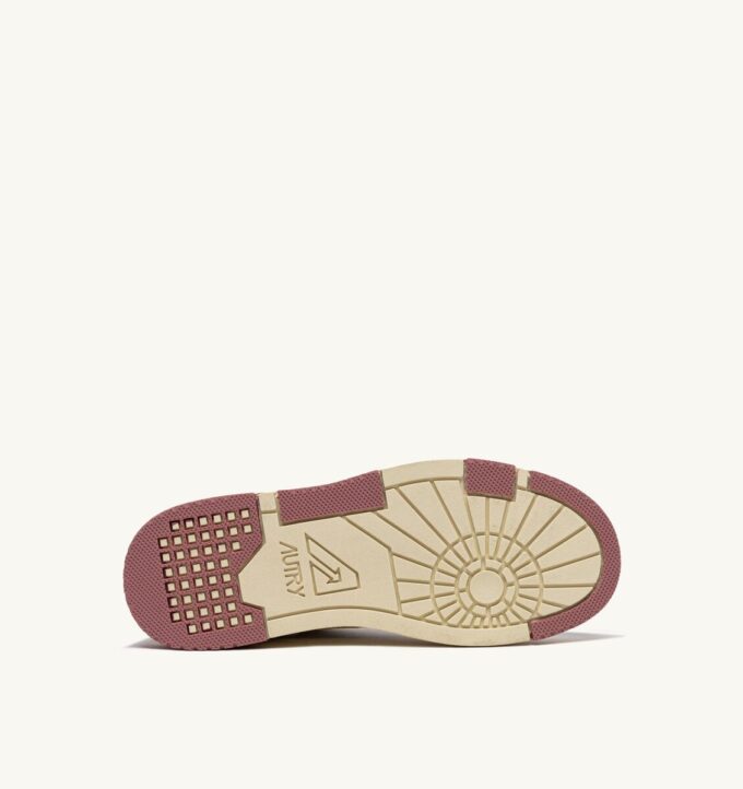 CLC LOW SNEAKERS IN WHISPER WHITE ASH ROSE AND SILVER LEATHER CLC LOW SNEAKERS IN WHISPER WHITE ASH ROSE AND SILVER LEATHER