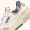 CLC LOW SNEAKERS IN WHITE AND PEACH WHIP LEATHER SUEDE CLC LOW SNEAKERS IN WHITE AND PEACH WHIP LEATHER SUEDE