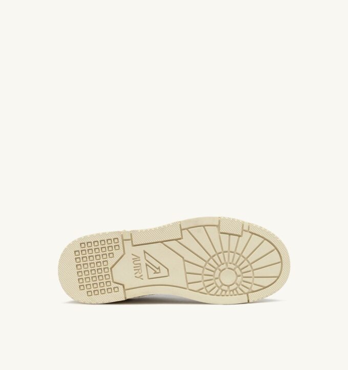 CLC LOW SNEAKERS IN WHITE LEATHER AND SILVER SUEDE