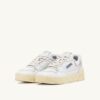 CLC LOW SNEAKERS IN WHITE LEATHER AND SUEDE