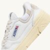 CLC LOW SNEAKERS IN WHITE LEATHER AND SUEDE