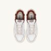CLC LOW SNEAKERS IN WHITE SEQUOIA AND MOUNTAIN LEATHER