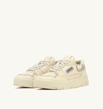 CLC LOW SNEAKERS IN WINTER WHITE LEATHER CLC LOW SNEAKERS IN WINTER WHITE LEATHER