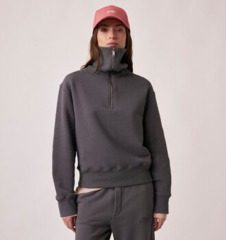 CLUB HALF ZIP SWEATSHIRT WOMAN