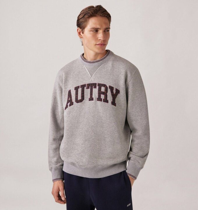 COLLEGE CHECK SWEATSHIRT MAN COLLEGE CHECK SWEATSHIRT MAN