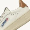 DALLAS KIDS KIDS LOW SNEAKERS IN LEATHER COLOR MARSHMALLOW AND BROWN SUGAR DALLAS KIDS KIDS LOW SNEAKERS IN LEATHER COLOR MARSHMALLOW AND BROWN SUGAR