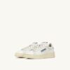 DALLAS KIDS LOW SNEAKERS IN WHITE LEATHER