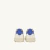 DALLAS LOW SNEAKERS IN MARSHMALLOW AND BLUE LEATHER