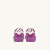 DALLAS LOW SNEAKERS IN MARSHMALLOW AND HYACINTH VIOLET SUEDE