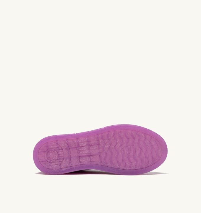 DALLAS LOW SNEAKERS IN MARSHMALLOW AND HYACINTH VIOLET SUEDE