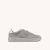 DALLAS LOW SNEAKERS IN MARSHMALLOW AND IRIS SUEDE