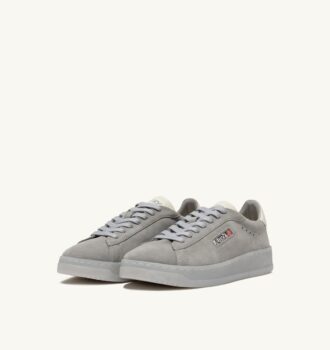 DALLAS LOW SNEAKERS IN MARSHMALLOW AND IRIS SUEDE