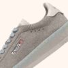 DALLAS LOW SNEAKERS IN MARSHMALLOW AND IRIS SUEDE