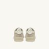 DALLAS LOW SNEAKERS IN MARSHMALLOW AND PAPYRUS SUEDE