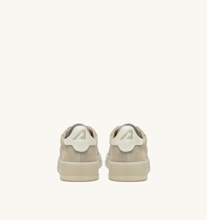 DALLAS LOW SNEAKERS IN MARSHMALLOW AND PAPYRUS SUEDE