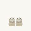 DALLAS LOW SNEAKERS IN MARSHMALLOW AND PAPYRUS SUEDE