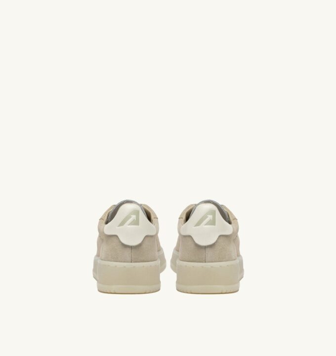 DALLAS LOW SNEAKERS IN MARSHMALLOW AND PAPYRUS SUEDE