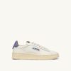 DALLAS LOW SNEAKERS IN MARSHMALLOW AND TEMPEST LEATHER