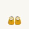 DALLAS LOW SNEAKERS IN MARSHMALLOW AND YELLOW SUEDE