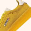 DALLAS LOW SNEAKERS IN MARSHMALLOW AND YELLOW SUEDE