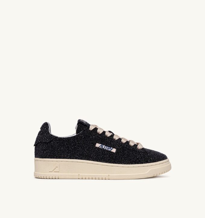 DALLAS LOW SNEAKERS IN STARS BLACK SUEDE