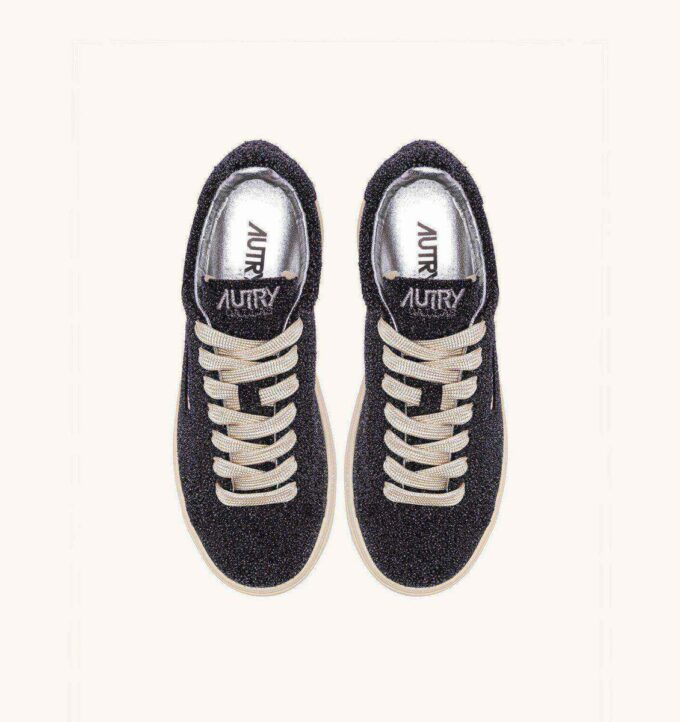 DALLAS LOW SNEAKERS IN STARS BLACK SUEDE