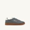DALLAS LOW SNEAKERS IN SUEDE COLOR ASH AND MARSHMALLOW