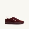 DALLAS LOW SNEAKERS IN SUEDE COLOR MARSHMALLOW AND CHIANTI DALLAS LOW SNEAKERS IN SUEDE COLOR MARSHMALLOW AND CHIANTI