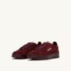 DALLAS LOW SNEAKERS IN SUEDE COLOR MARSHMALLOW AND CHIANTI DALLAS LOW SNEAKERS IN SUEDE COLOR MARSHMALLOW AND CHIANTI