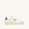 DALLAS LOW SNEAKERS IN WHITE AND AMAZON LEATHER