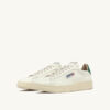 DALLAS LOW SNEAKERS IN WHITE AND AMAZON LEATHER