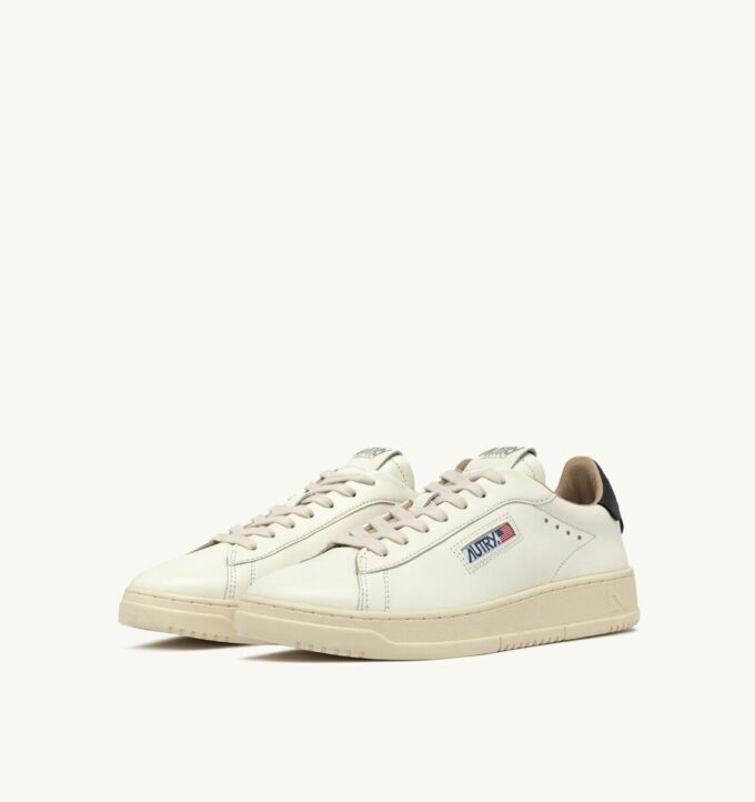 DALLAS LOW SNEAKERS IN WHITE AND SPACE LEATHER