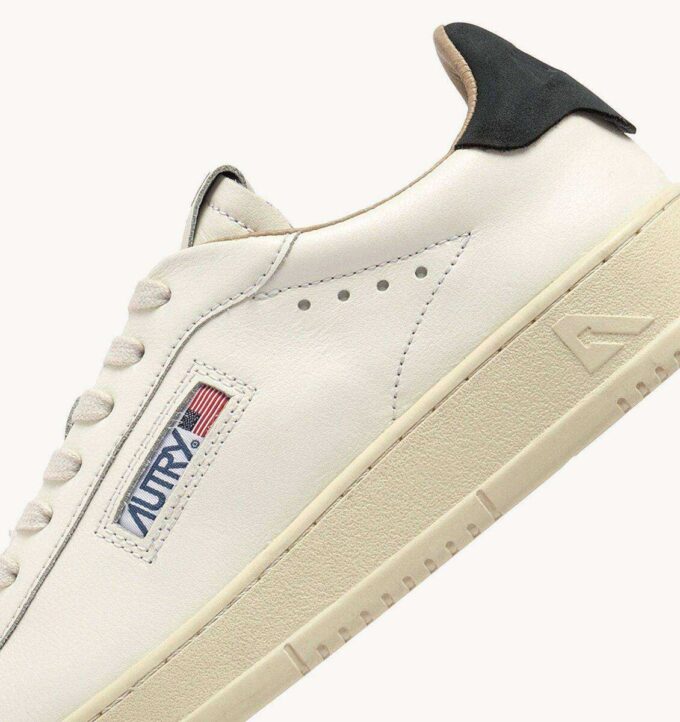 DALLAS LOW SNEAKERS IN WHITE AND SPACE LEATHER