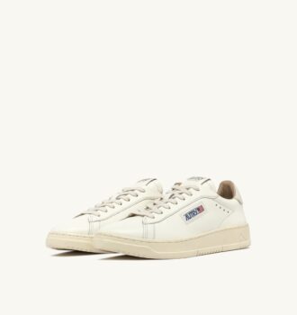 DALLAS LOW SNEAKERS IN WHITE LEATHER