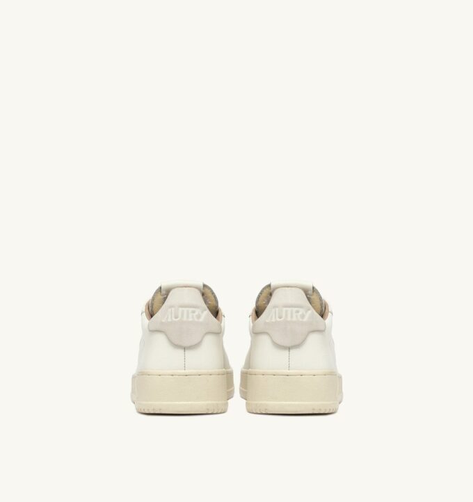 DALLAS LOW SNEAKERS IN WHITE LEATHER