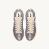 DALLAS LOW ‘SPARKLING’ SNEAKERS IN STEEL SEQUINS