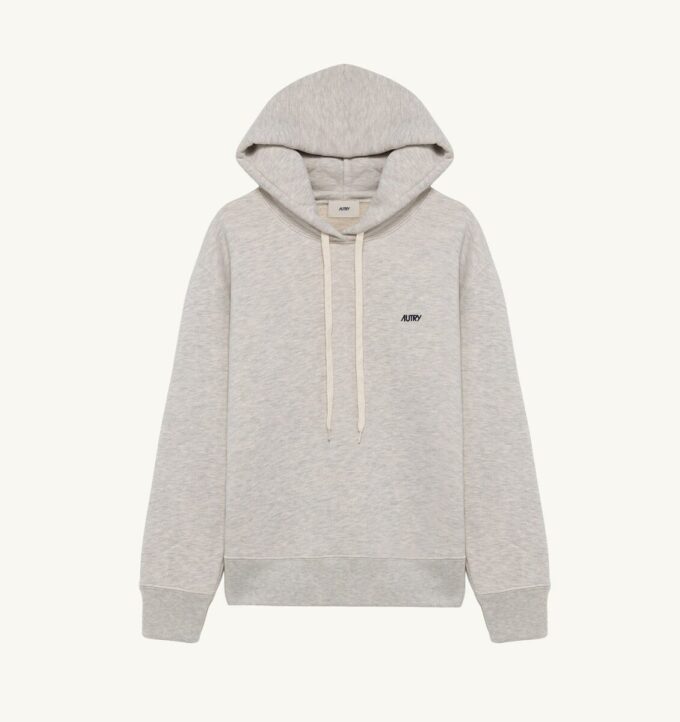 EMBROIDERED AUTRY LOGO HOODIE MAN