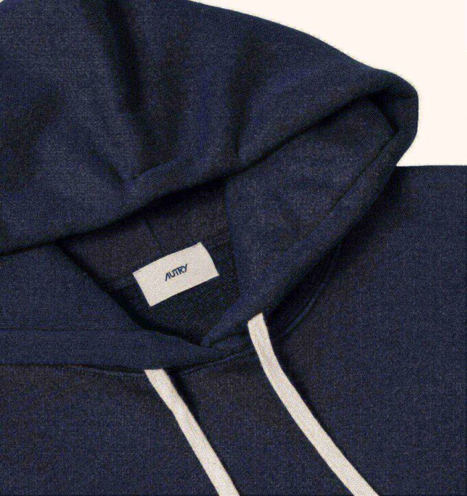 EMBROIDERED AUTRY LOGO HOODIE MAN