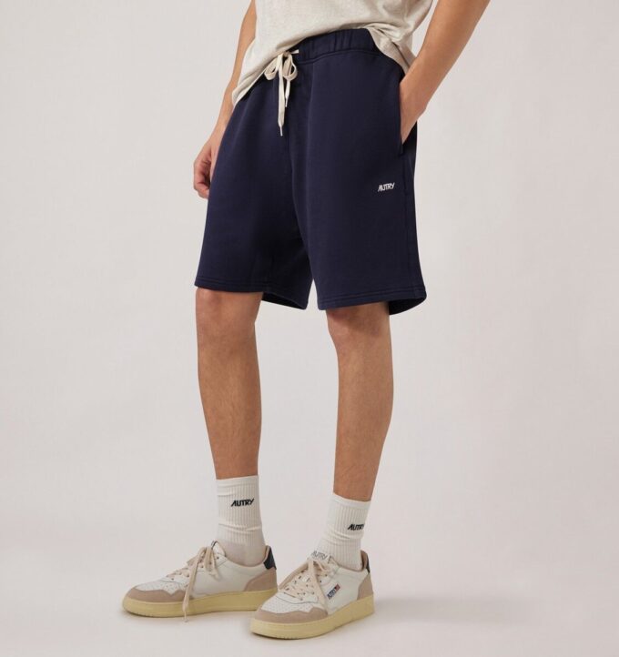 EMBROIDERED AUTRY LOGO SHORT MAN EMBROIDERED AUTRY LOGO SHORT MAN