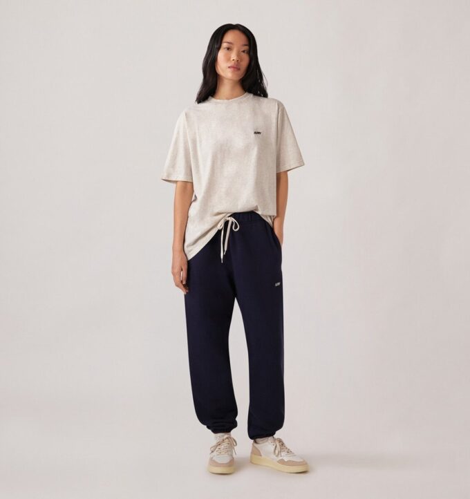 EMBROIDERED AUTRY LOGO SWEATPANTS WOMAN
