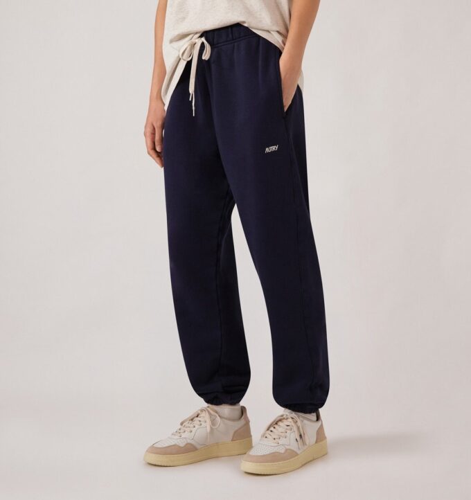 EMBROIDERED AUTRY LOGO SWEATPANTS WOMAN