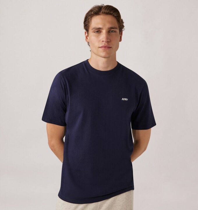 EMBROIDERED AUTRY LOGO TEE MAN EMBROIDERED AUTRY LOGO TEE MAN