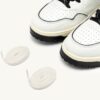 GOLF LOW SNEAKERS IN LEATHER COLOR WHITE AND BLACK GOLF LOW SNEAKERS IN LEATHER COLOR WHITE AND BLACK