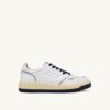 GOLF LOW SNEAKERS IN WHITE AND NAVY LEATHER