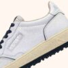 GOLF LOW SNEAKERS IN WHITE AND NAVY LEATHER